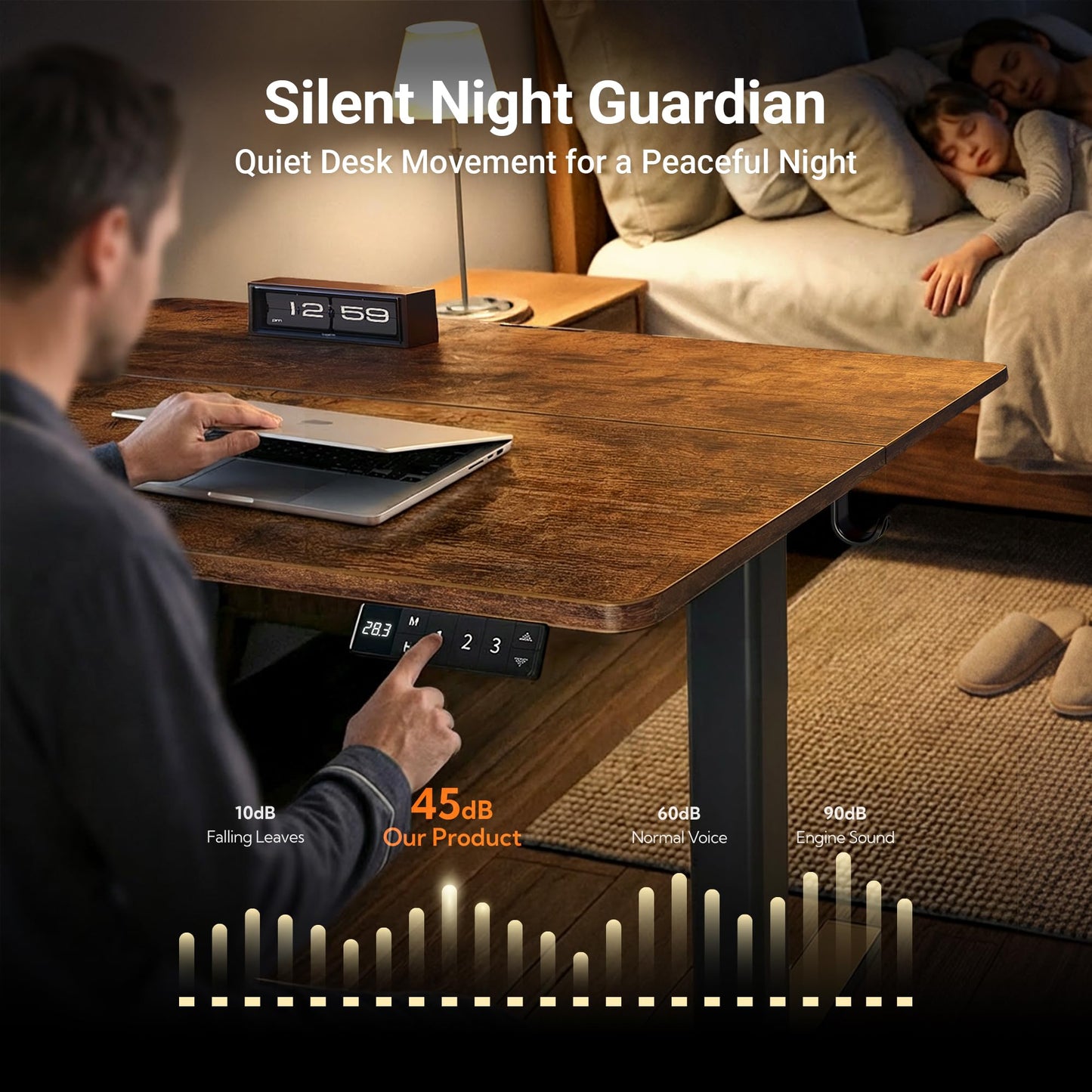 Electric Standing Desk, Adjustable Height Stand up Desk