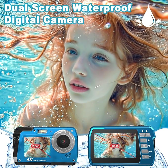 Underwater Camera, Waterproof Camera