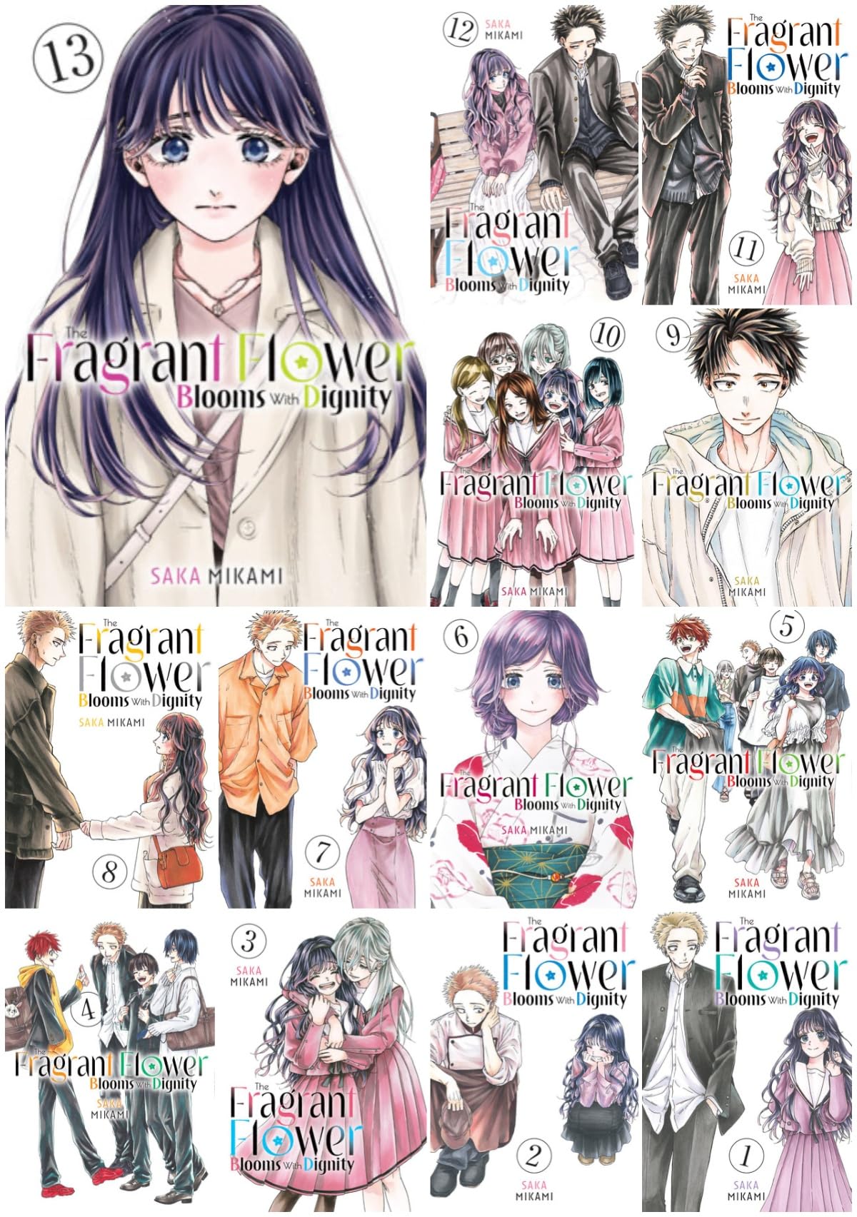 The Fragrant Flower Blooms With Dignity Series 13-Book Collection Set (Book 1 to Book 13) - Inspirational Story of Strength and Resilience