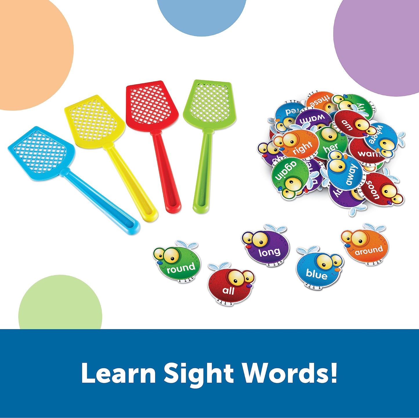 Learning Resources Sight Word Swat A Sight Words Game - Phonics Flash Cards