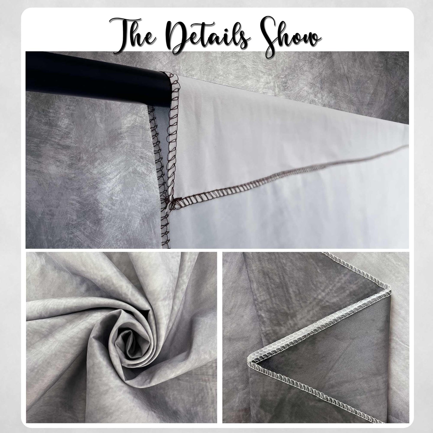 Photography Backdrop (8x10ft,Grey)