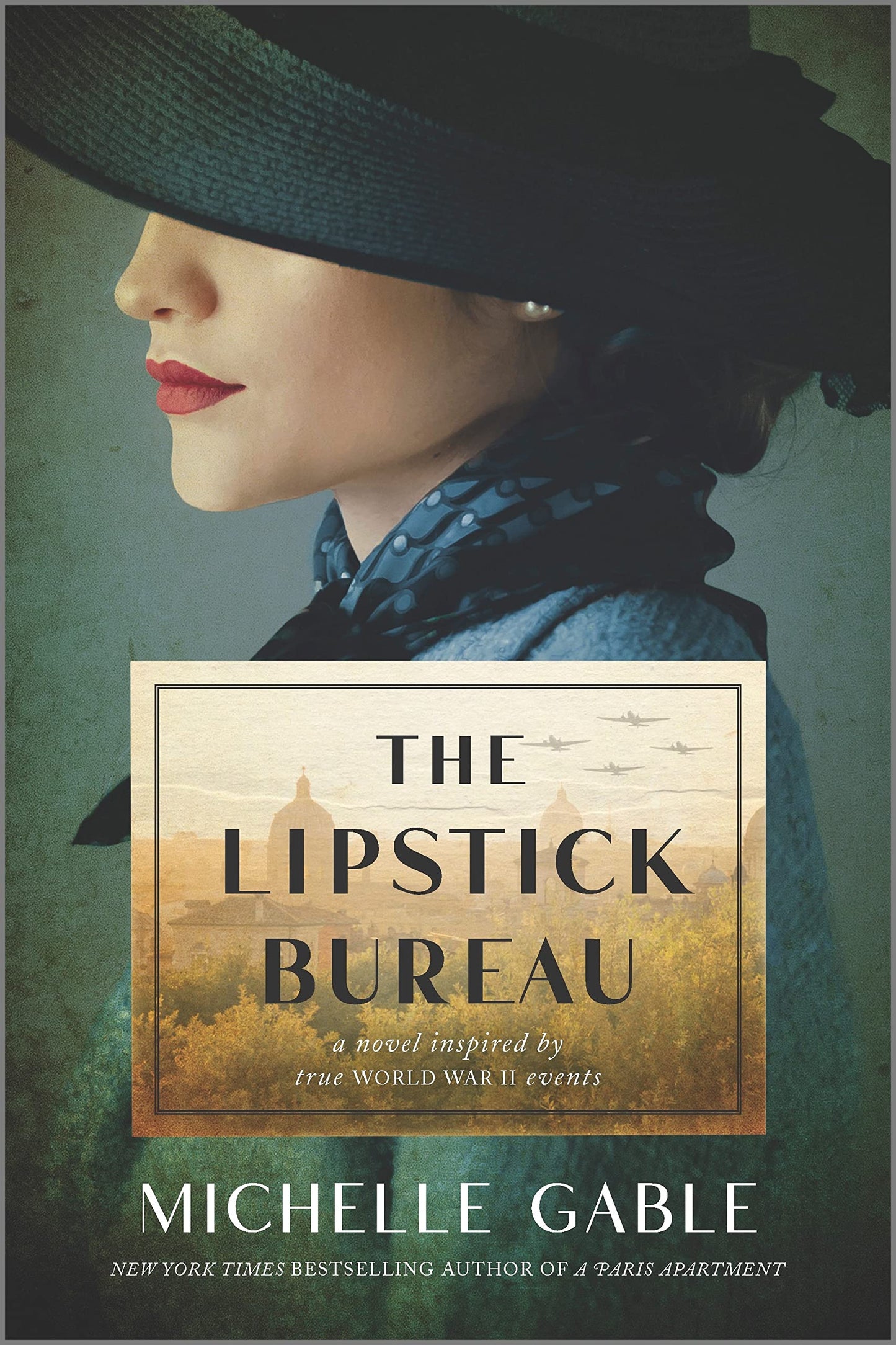 The Lipstick Bureau: A Novel Inspired by a Real-Life Female Spy – A WWII Historical Fiction Mystery of the Italian Resistance- PB