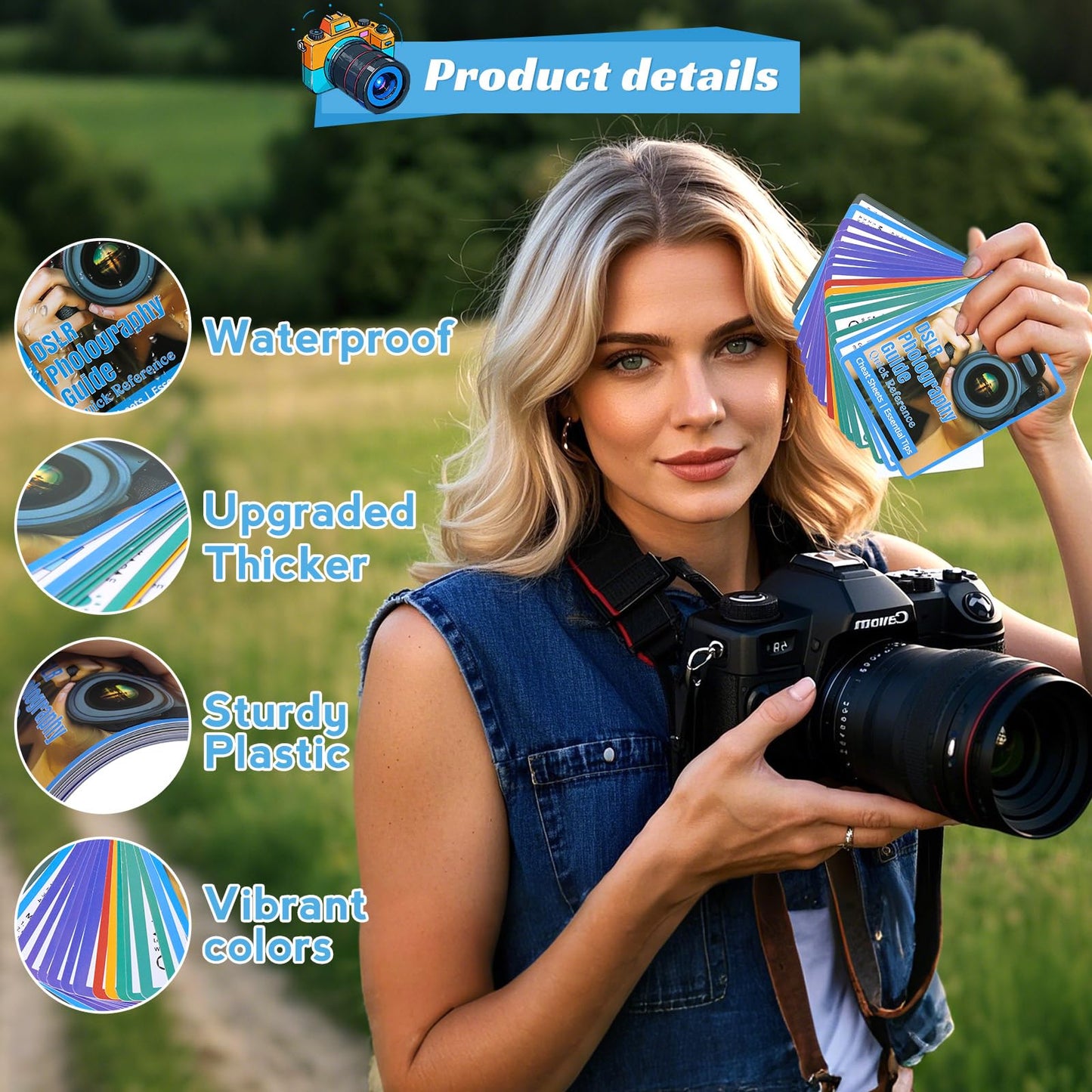 Photography Cheat Sheet for DSLR Camera Accessories