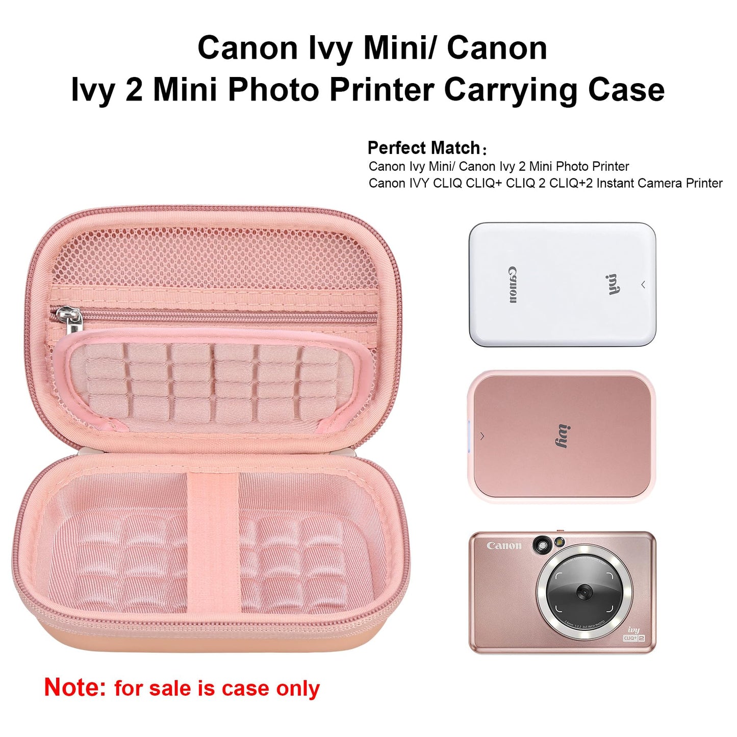 Carrying Case for Canon Ivy 2/ Canon Ivy Mini Photo Printer