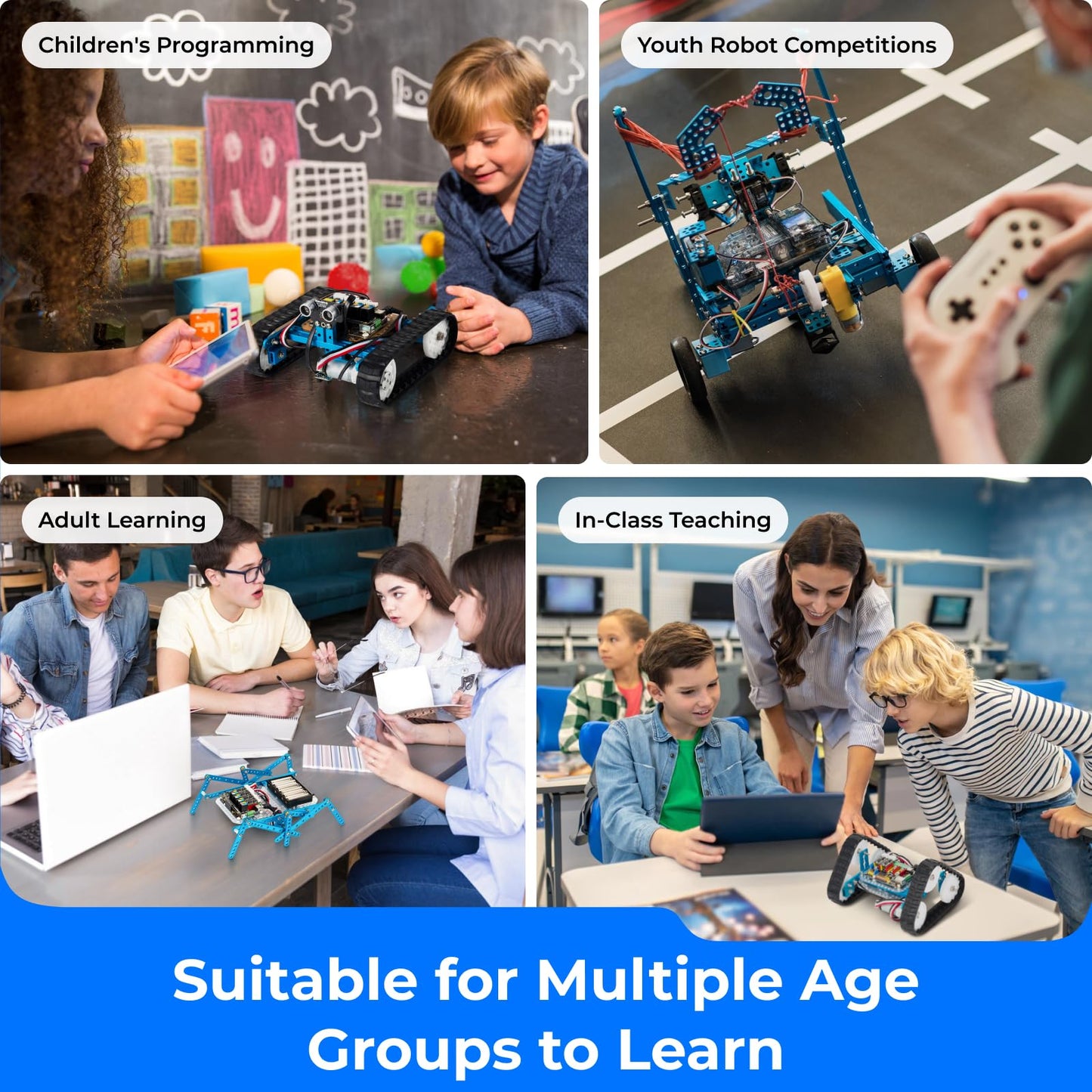 Makeblock mBot Ultimate 10 in 1 Robot Building Kit for Teenagers & Adults