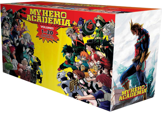 My Hero Academia Box Set 1: Includes volumes 1-20 with premium- paperback