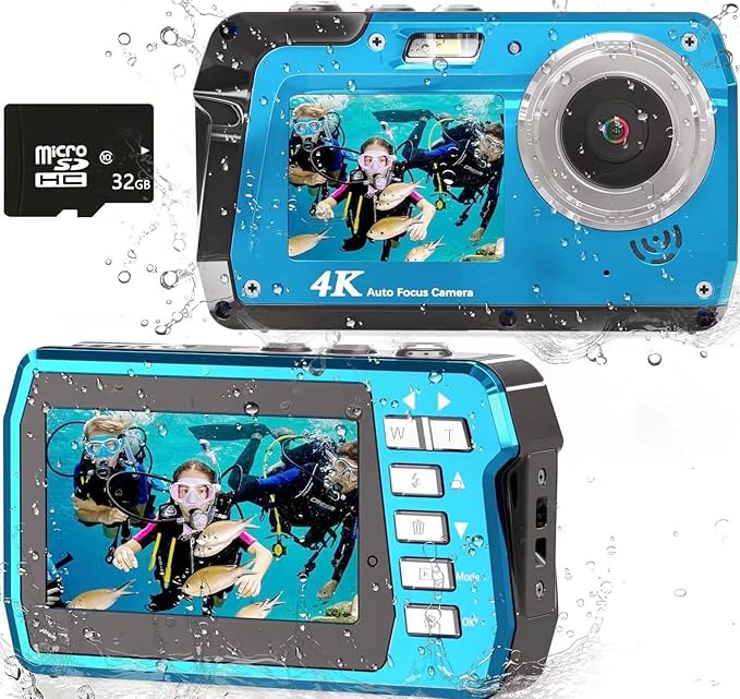 Underwater Camera, Waterproof Camera