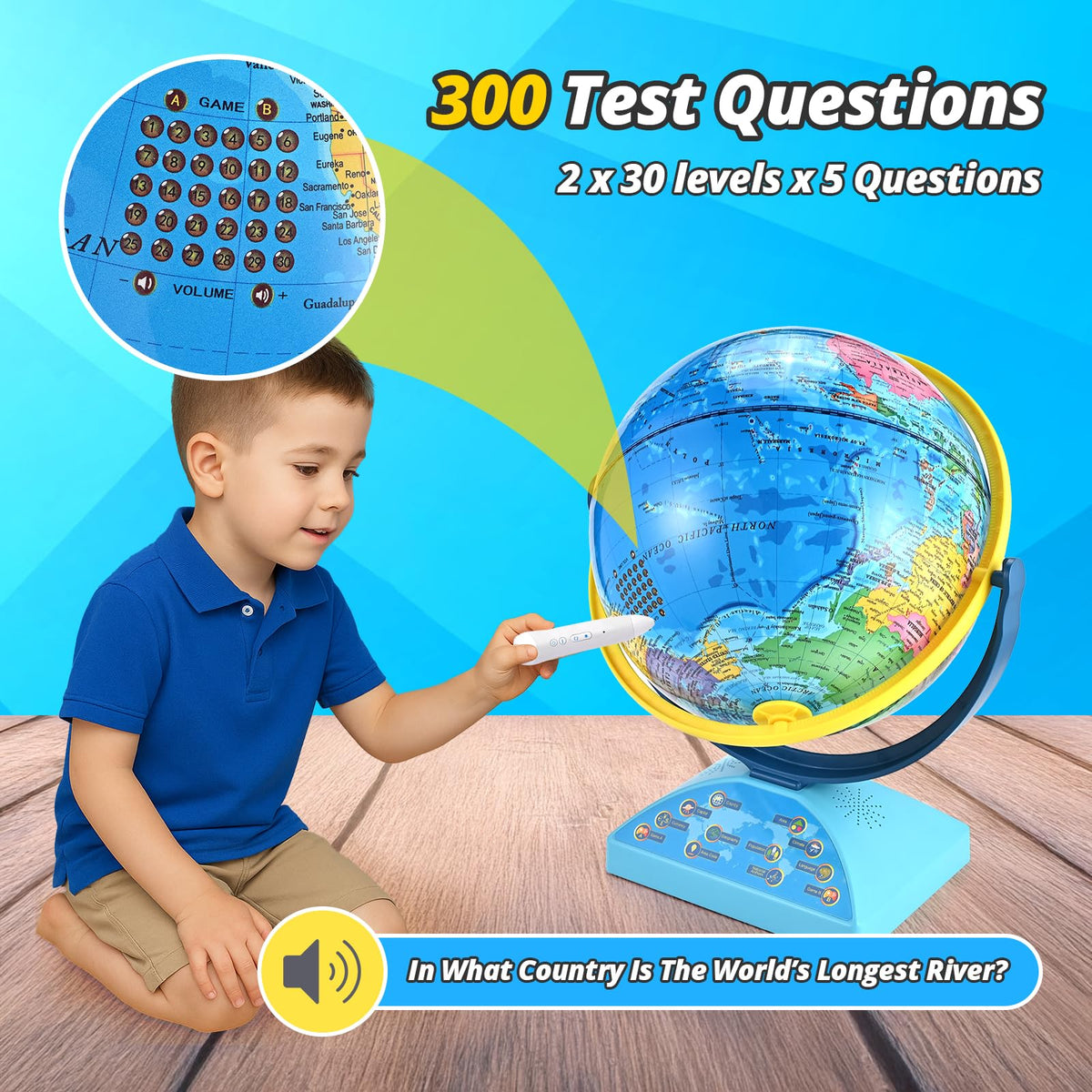 Interactive Globe for Children