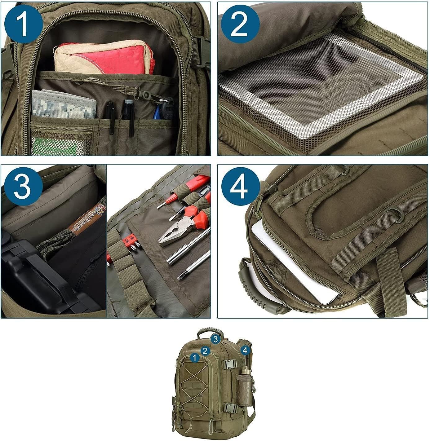Large Tactical Backpack