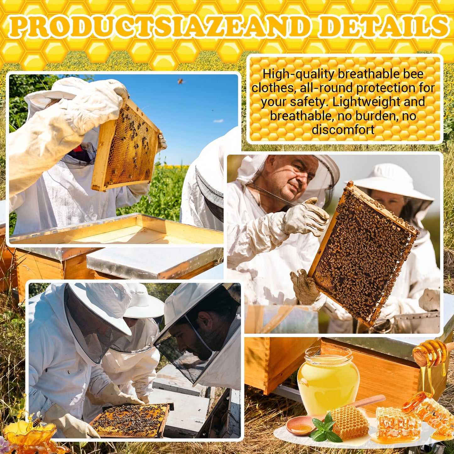 27 PCS Bee Keeping Starter Kit