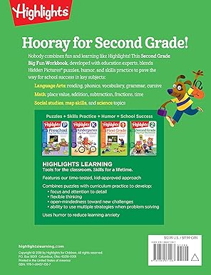 Second Grade Big Fun Workbook