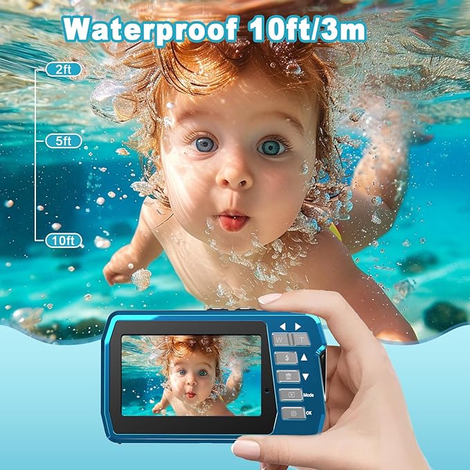 Underwater Camera, Waterproof Camera