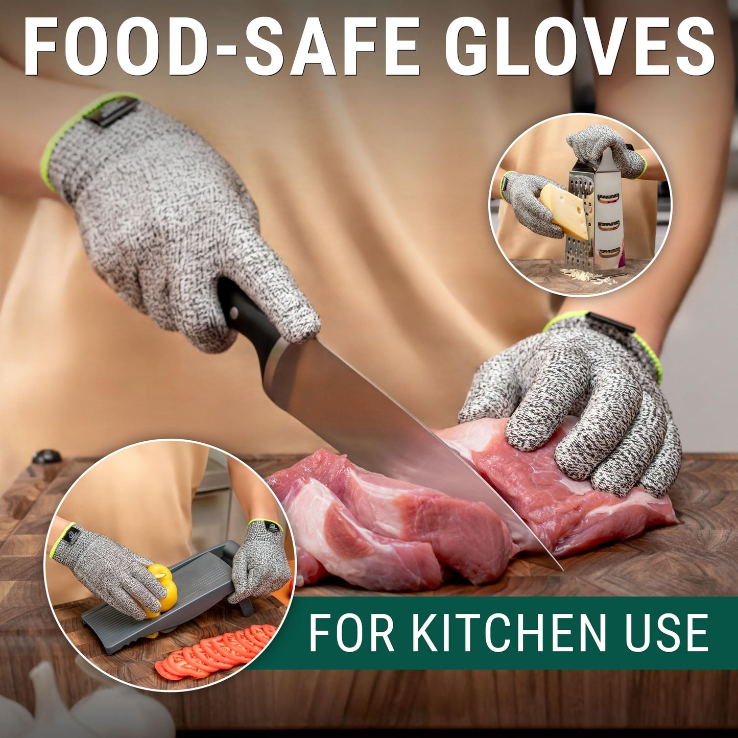 Wood Carving Gloves CRG - Cutting Cut Resistant Gloves