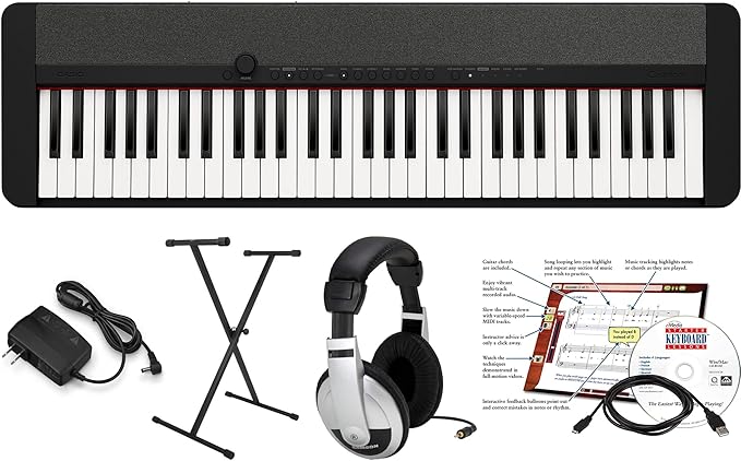 Casio CTS1RD EPA Pack with Stand and Learning Software