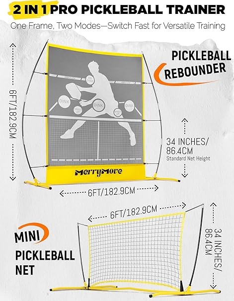 Pickleball Practice Rebounder for Training