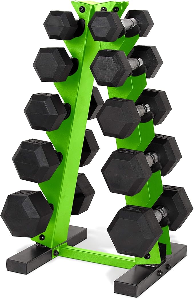 Barbell Dumbbell Set with Rack