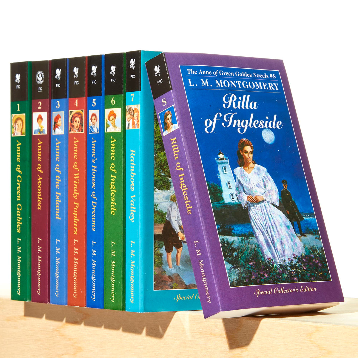 Anne of Green Gables, Complete 8-Book Box Set- paperback- mass market