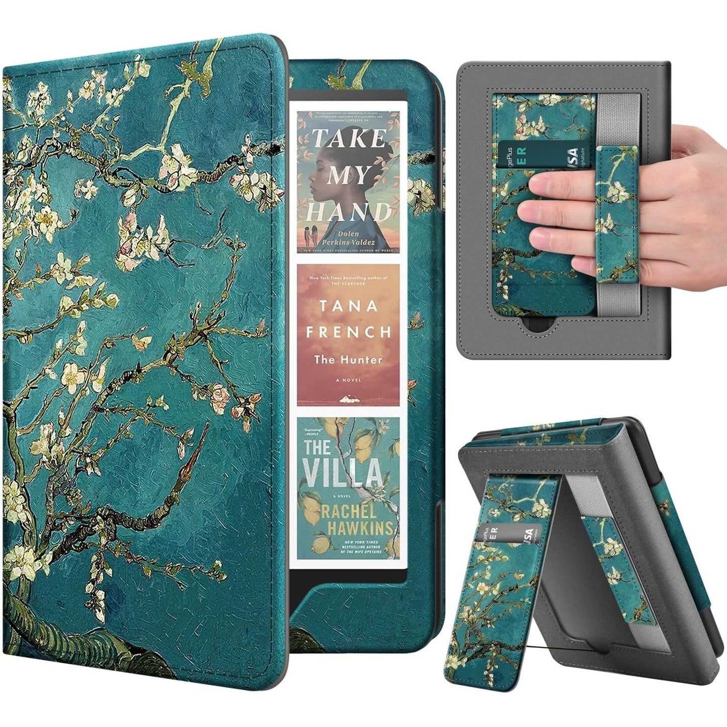 Stand Case with Strap for Kindle Paperwhite 12th Gen 2024 / Kindle Colorsoft Signature Edition