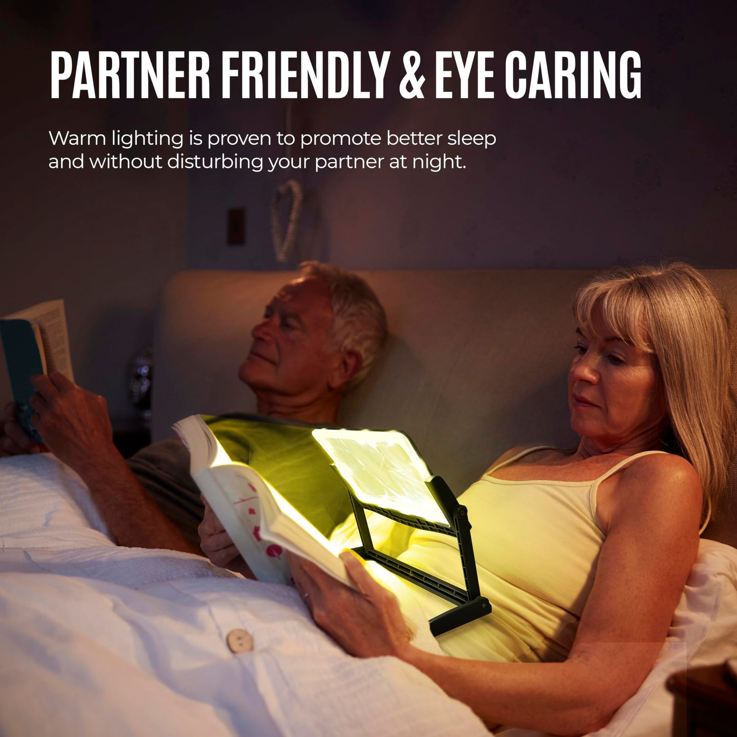 MAGNIPROS Patented 5X Large LED Page Magnifier with Detachable Stand