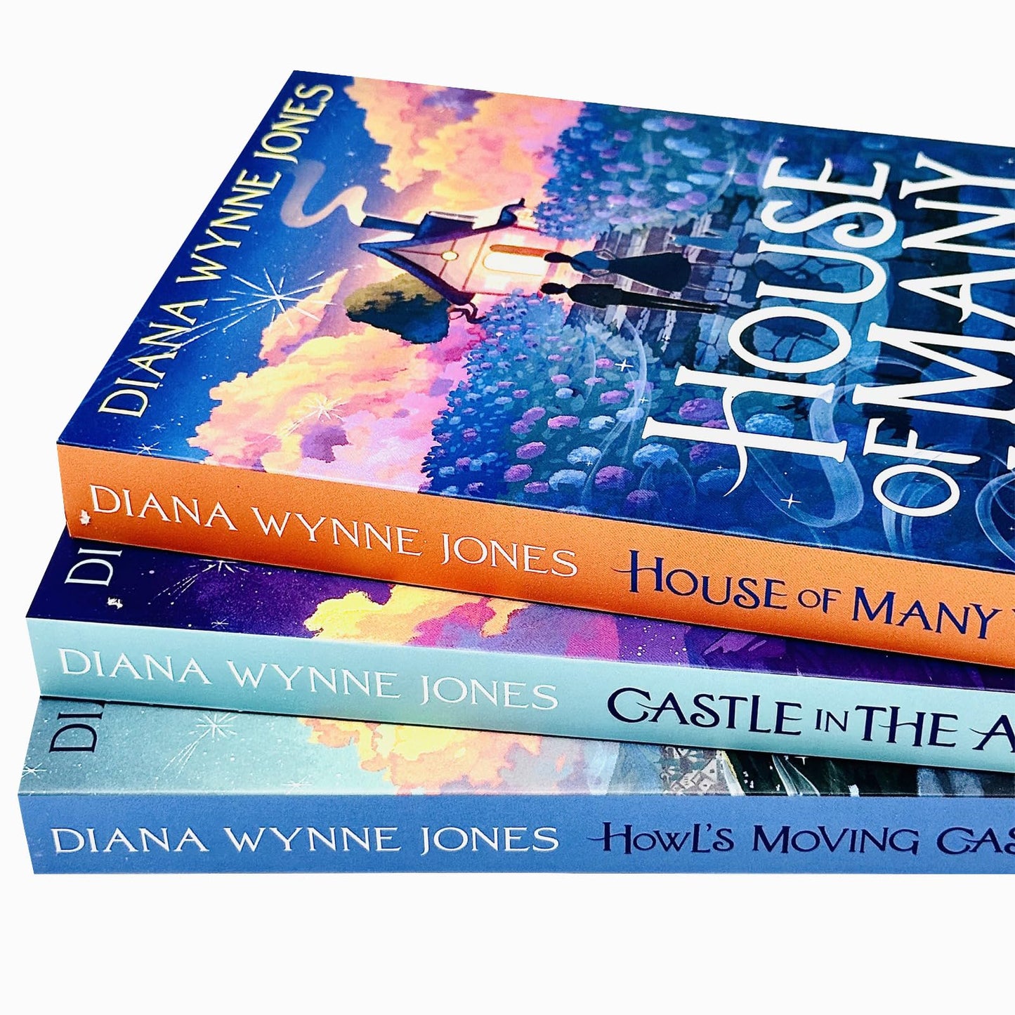 Land of Ingary Trilogy Howl's Moving Castle Complete Series 3 Books Collection Set (Howl's Moving Castle, Castle in the Air & House of Many Ways)