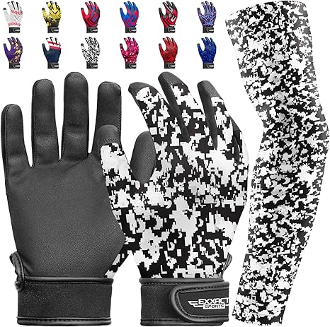 Youth Batting Gloves with Arm Sleeve