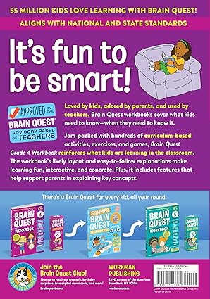 Brain Quest Workbook: 4th Grade