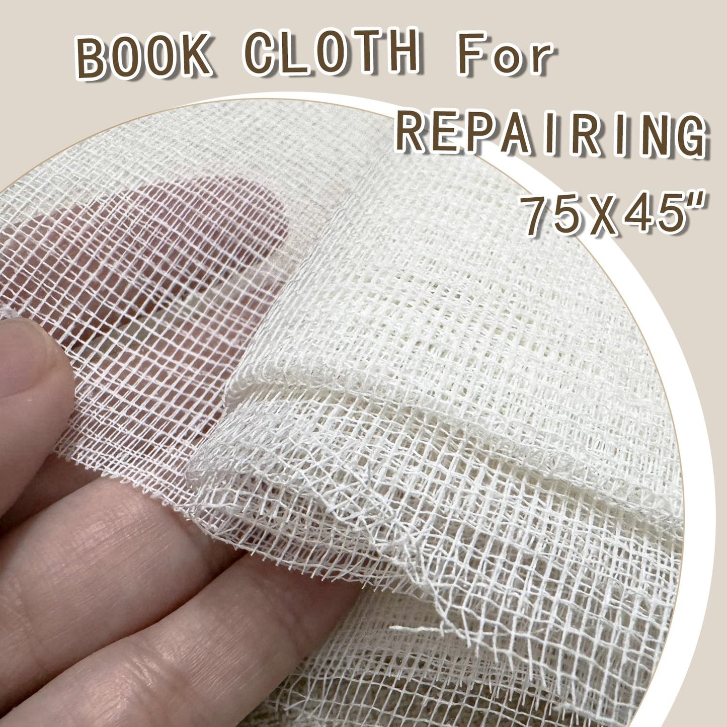 Book Binding Cloth, Tools Book Repair Materials for Book Making Book Repair Cloth