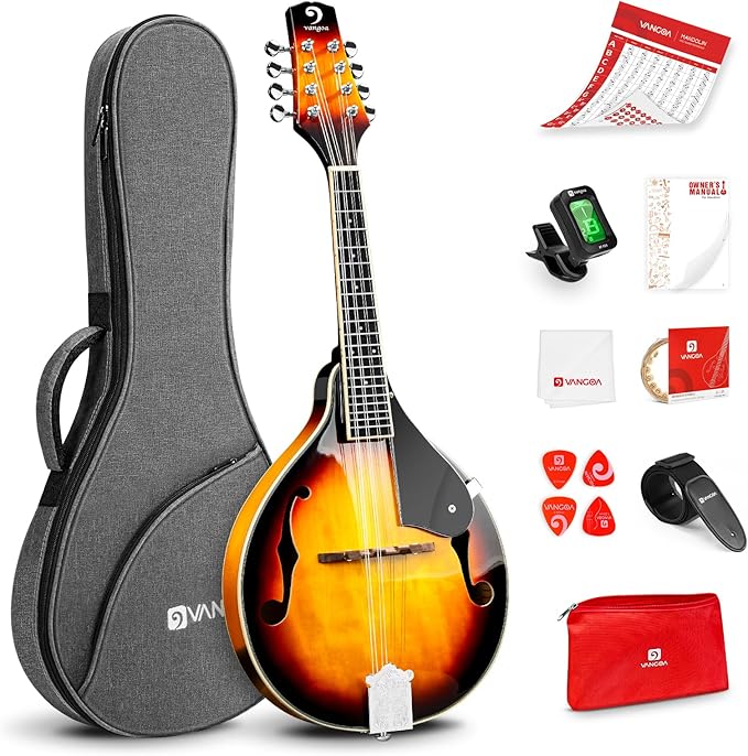 Mandolin Musical Instrument A Style, Acoustic