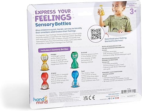 Express Your Feelings Sensory Bottles