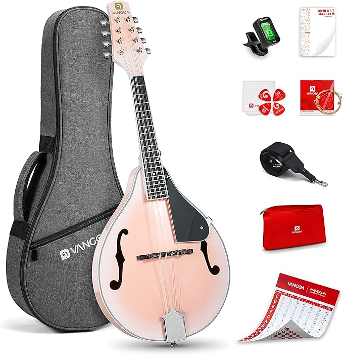 Mandolin Musical Instrument A Style, Acoustic