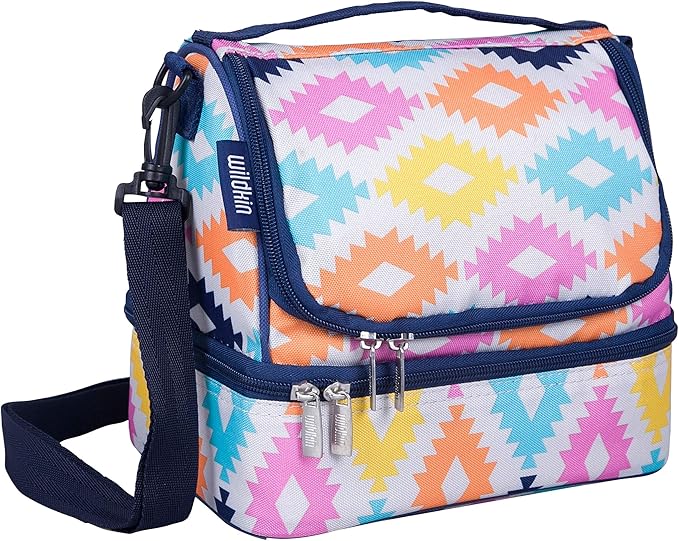 Wildkin Two Compartment Insulated Lunch Bag