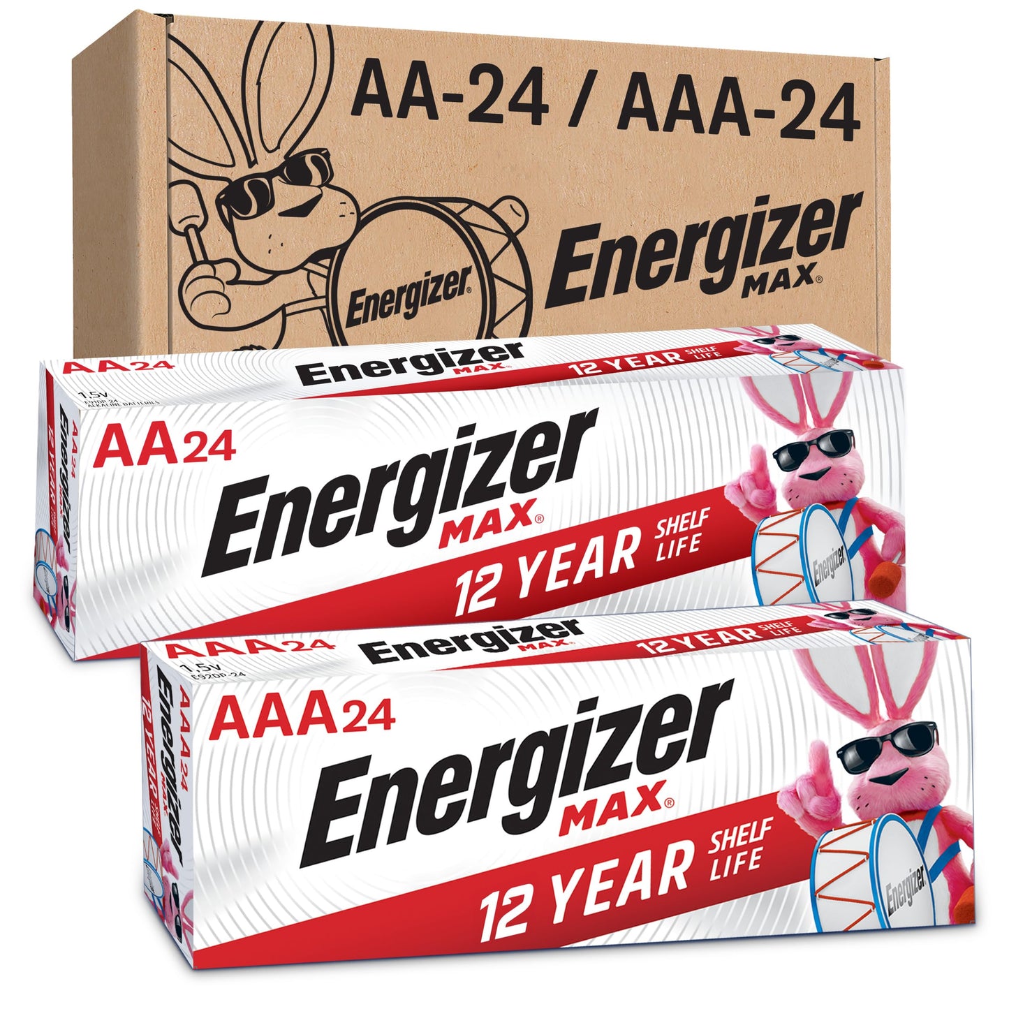 AA and AAA Batteries, 48 Count