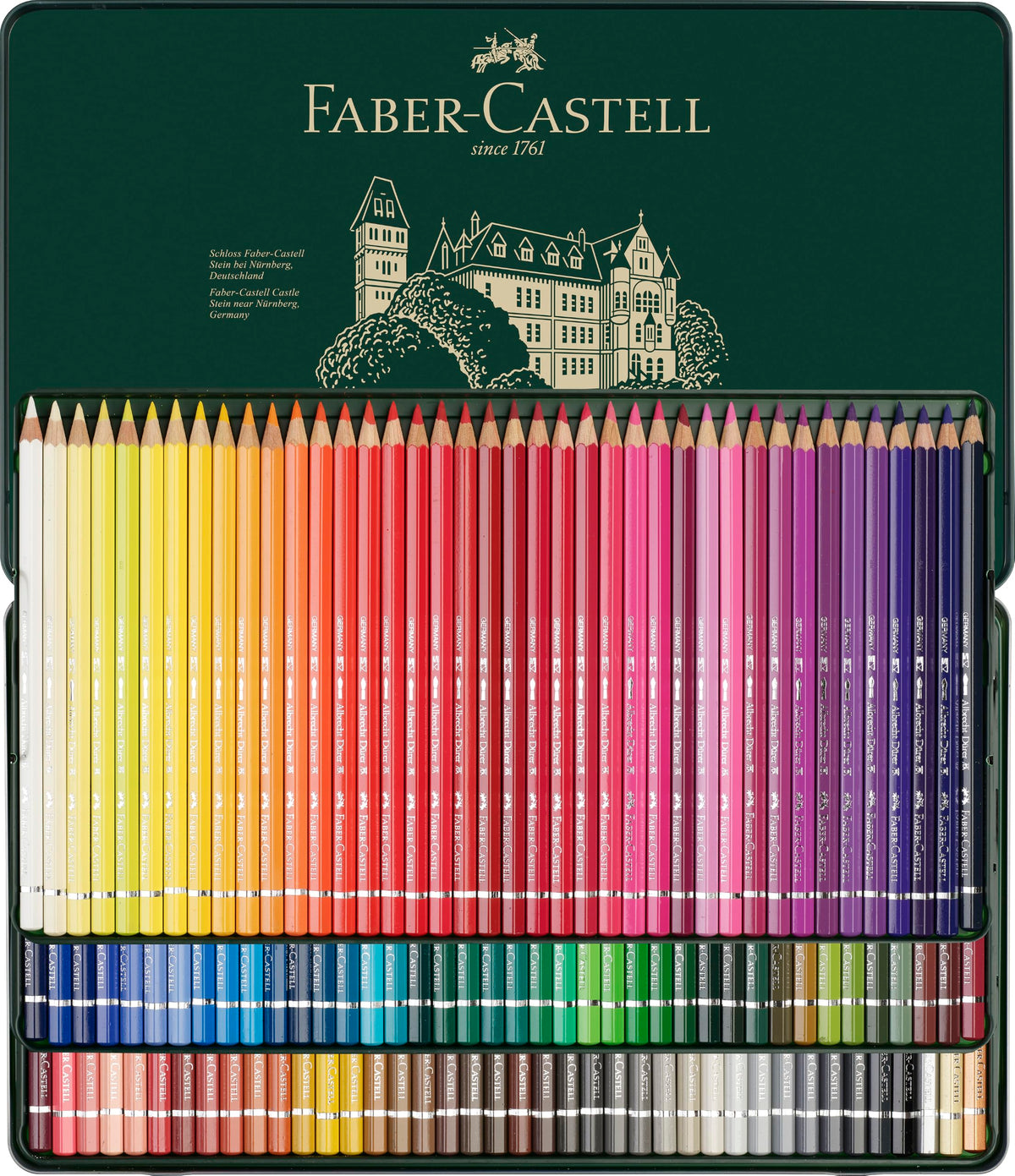Faber-Castell Albrecht Dürer® Artists' Watercolor Pencils - Tin of 120