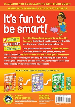 Brain Quest Workbook: 2nd Grade Revised Edition