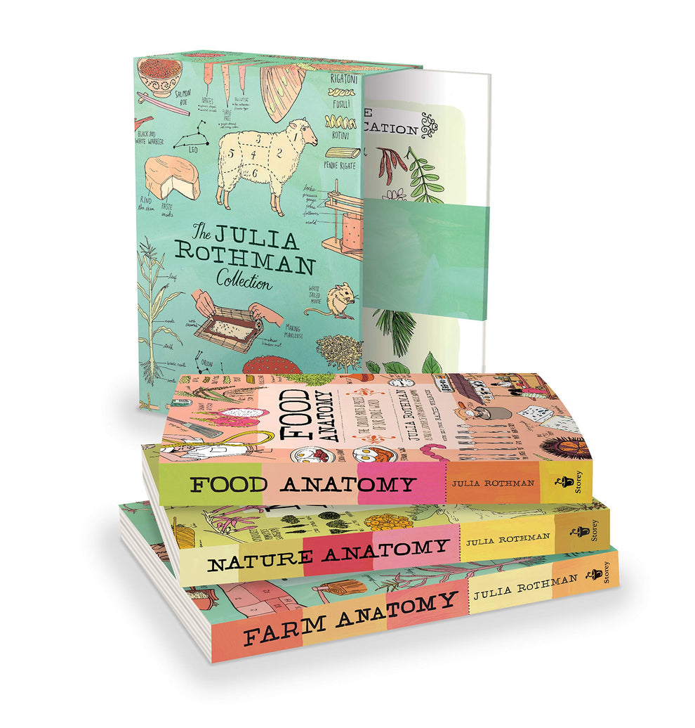 The Julia Rothman Collection: Farm Anatomy, Nature Anatomy, and Food A ...