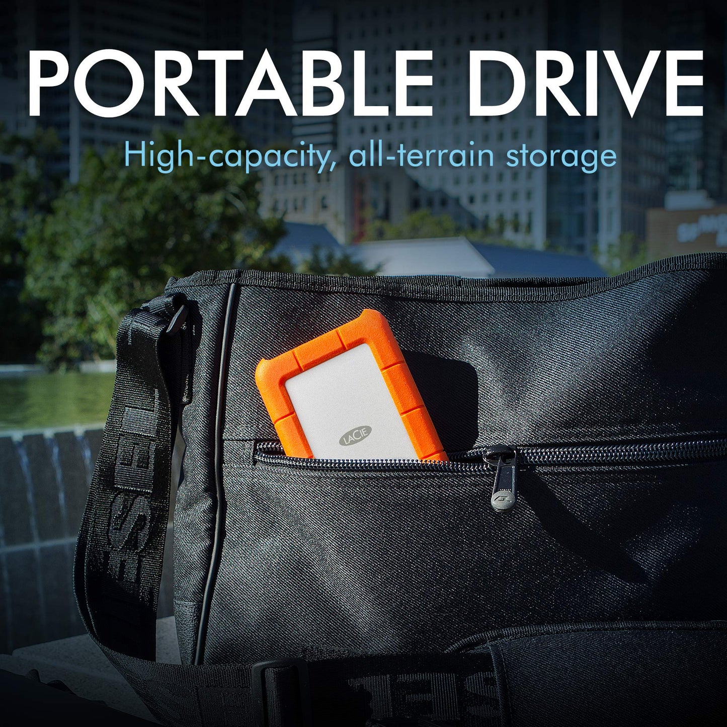 Seagate Rugged STFR5000800 5 TB External Hard Drive, Portable
