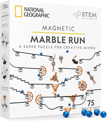 Magnetic Marble Run- STEM Project- National Geographic