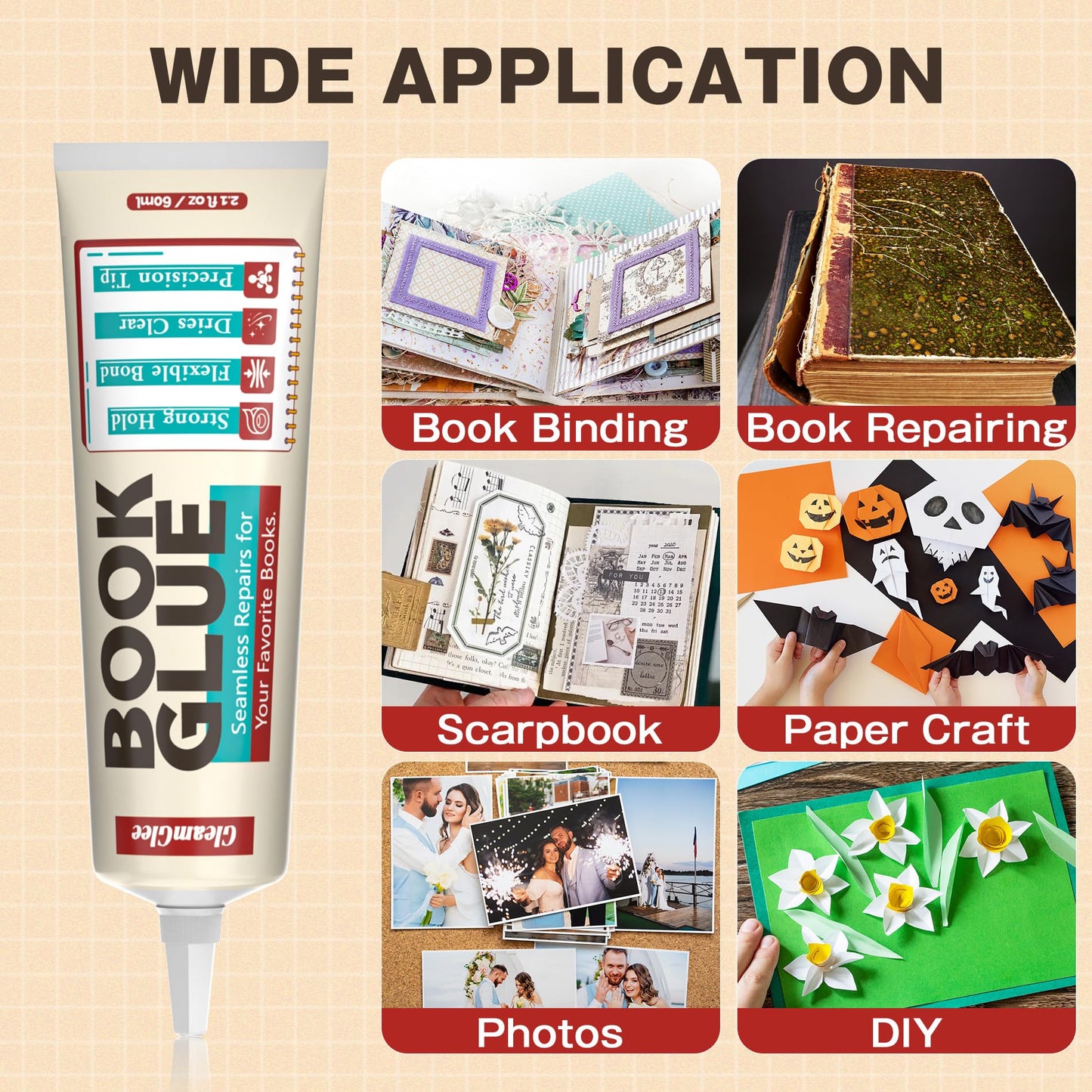 Book Glue, Book Binding Glue Adhesive