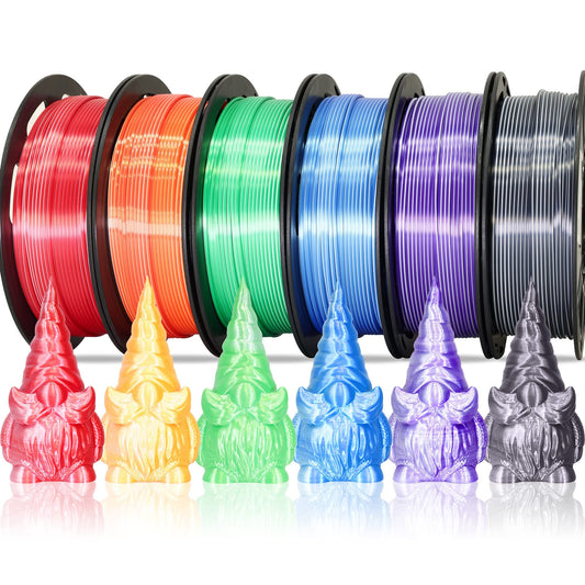 Dual Color 1.75mm 3D Printer Filament Bundle- D