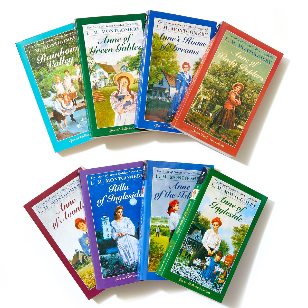 Anne of Green Gables, Complete 8-Book Box Set- paperback- mass market