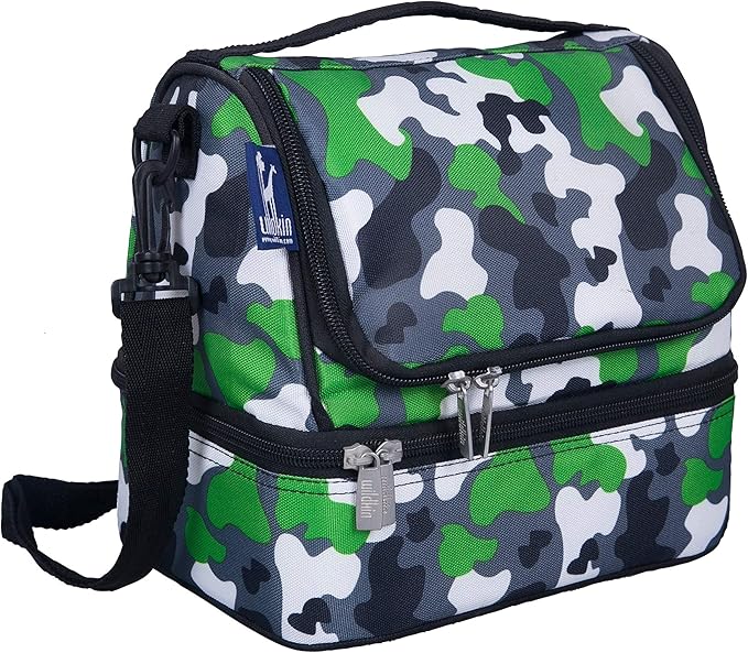 Wildkin Two Compartment Insulated Lunch Bag